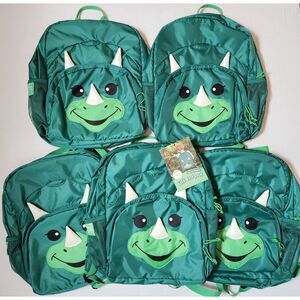 Dinosaur Backpack Bulk Lot Set of 5 Classroom Daycare Prize Pack